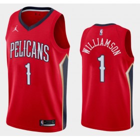 Camiseta Hombre NBA New Orleans Pelicans Zion Williamson 1 2020-21 Jordan Brand Statement Edition Swingman
